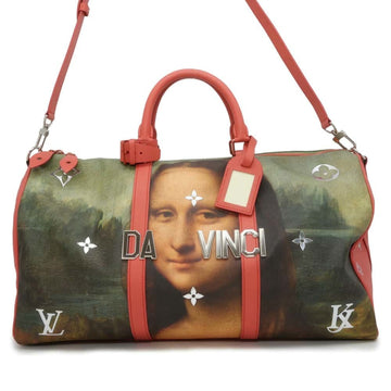 Louis Vuitton  Pvc Leather Boston Bag Shoulder Bag