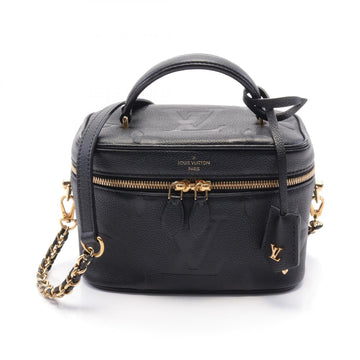 Louis Vuitton  Noir Monogram Empreinte Handbag Vanity Bag