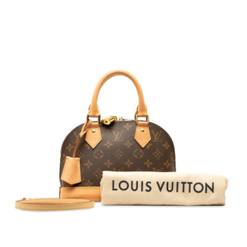 Louis Vuitton  Pvc Leather Handbag Shoulder Bag