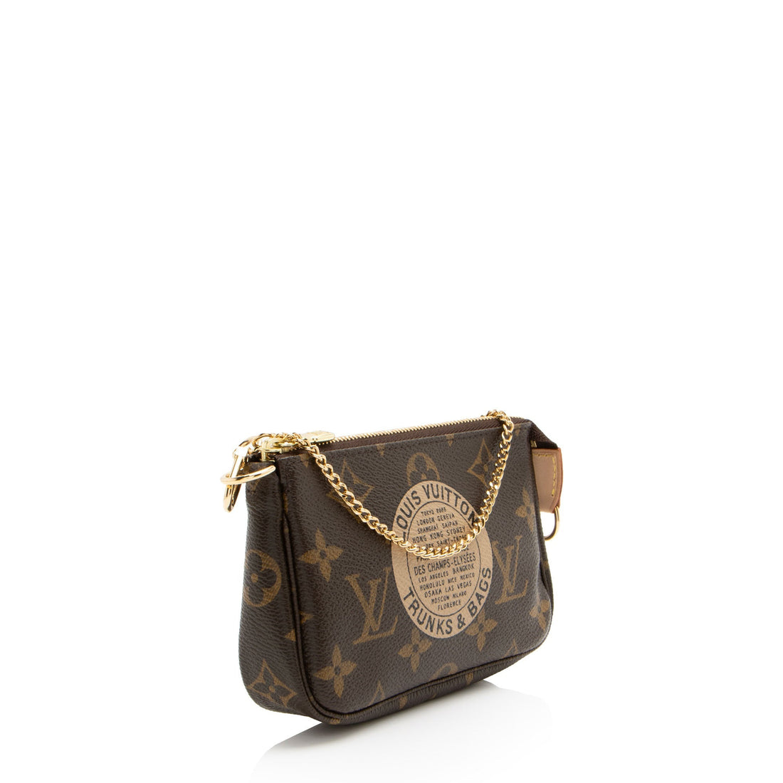 Louis Vuitton Limited Edition Monogram Canvas Trunks & Bags Mini Pochette Accessoires