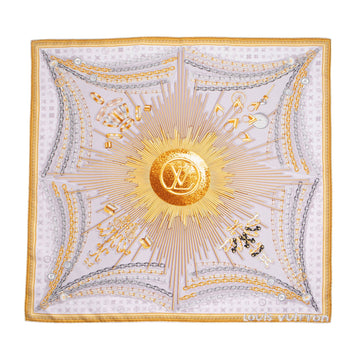 Louis Vuitton Silk Carres Jean Vendome 90cm Scarf