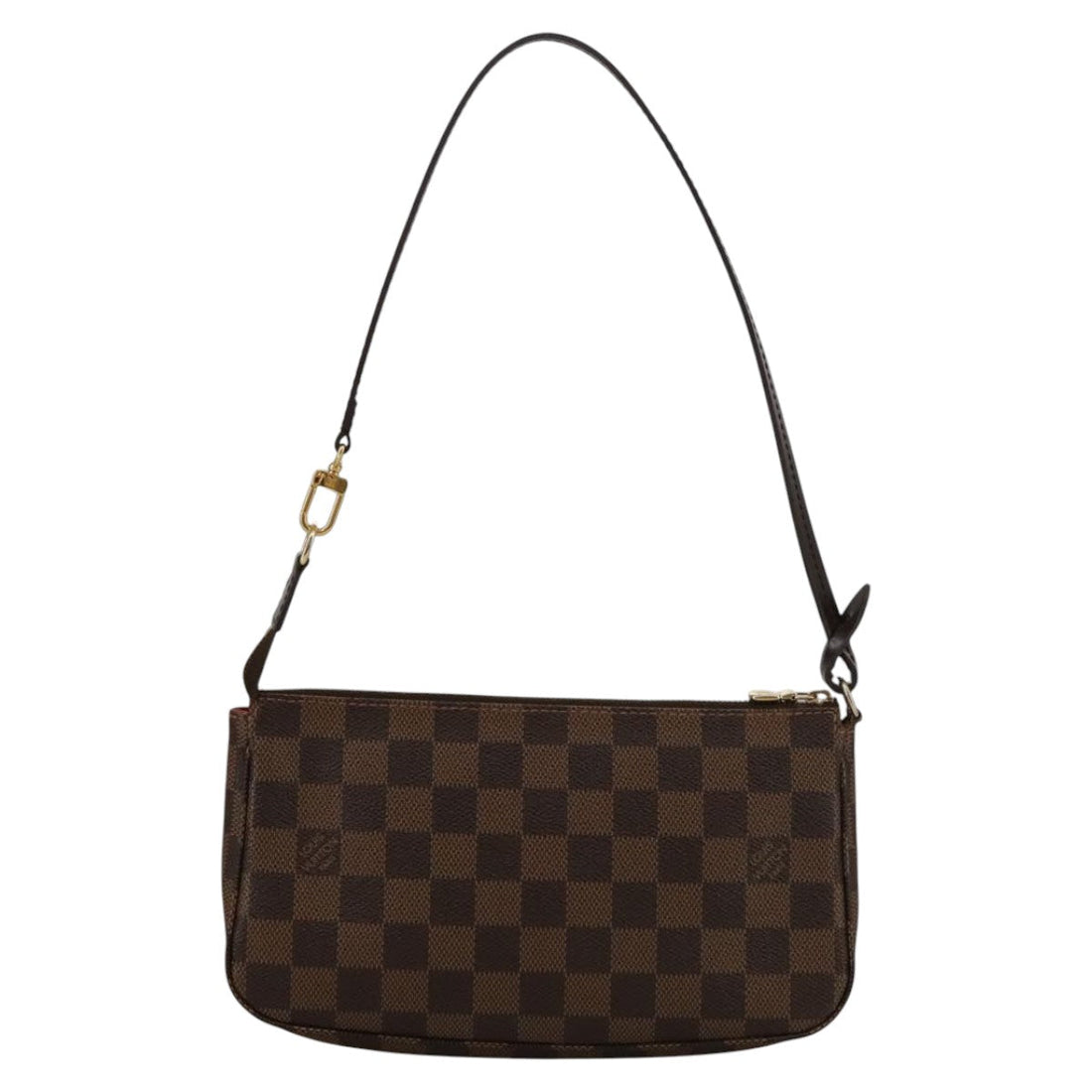 Louis Vuitton Pochette Accessoire  Canvas Clutch Bag