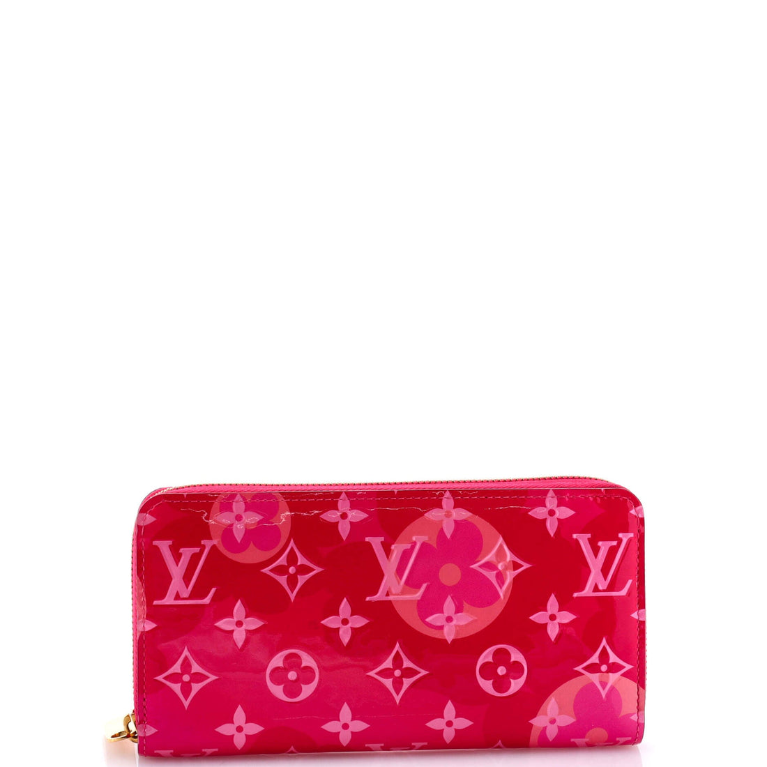 Zippy Wallet Limited Edition Valentine Floral Monogram Vernis