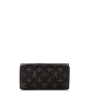 Sarah Wallet NM Monogram Canvas