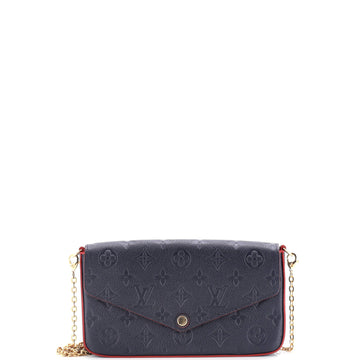 Felicie Pochette Monogram Empreinte Leather
