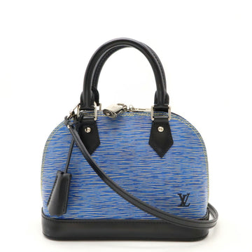 Louis Vuitton Epi blue  blue Epi blue Leather Handbag Shoulder Bag