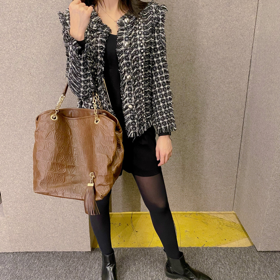 Louis Vuitton Paris Souple Whisper Handbag