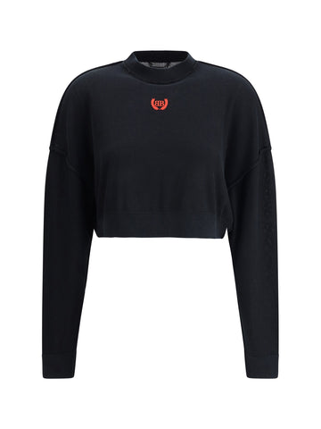Balenciaga Women Cropped Sweater