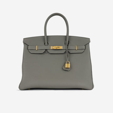 Hermès Birkin 35 - Gris Meyer Togo | Gold Hardware