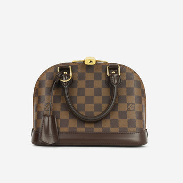 Louis Vuitton - Alma BB - Damier Ebene GHW -