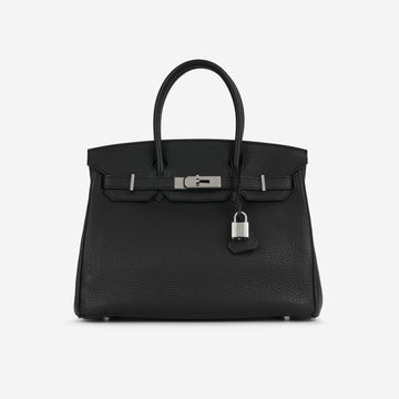 Hermès - Birkin 30 - Noir Togo PHW - 2011 -