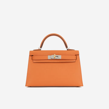 Hermès Mini Kelly - Orange Epsom