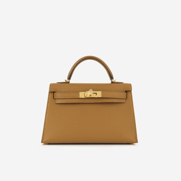 Hermès Verso Mini Kelly - Caramel / Cacao (NWT)