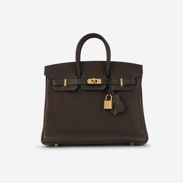 Hermès Birkin 25 - Ebene Barenia