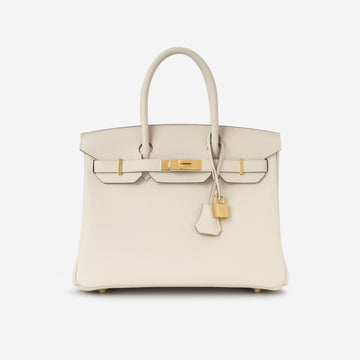 Hermès Birkin 30 - Craie Togo