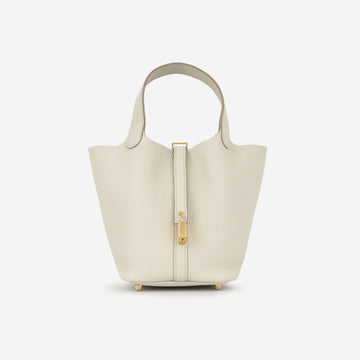 Hermès Picotin 18 - Beton Clemence | Gold Hardware