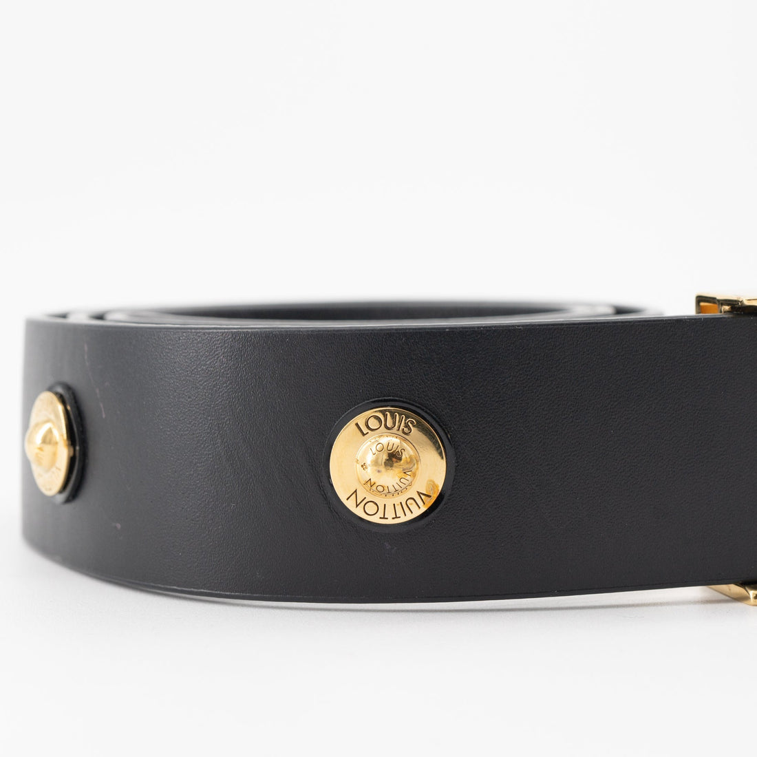 Louis Vuitton leather belt