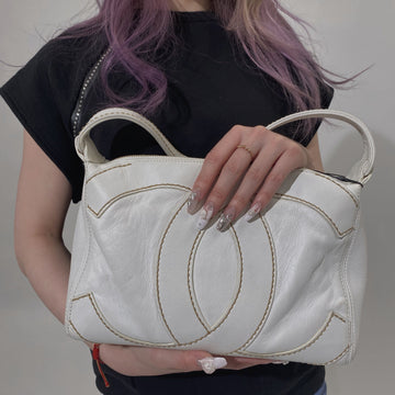 Chanel CC wild stitch shoulder bag TWS