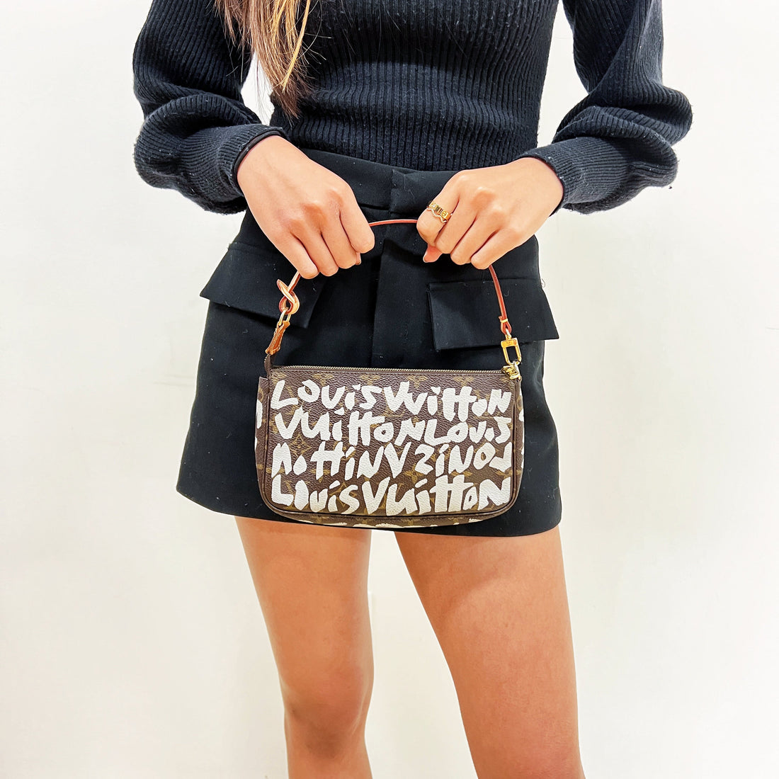 Louis Vuitton x Steffens sprouse pochette year 2001