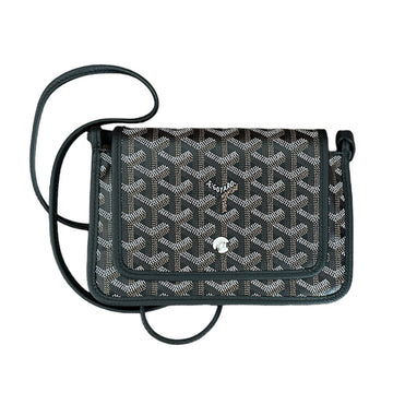 Goyard Plumet Pocket Wallet CroESbody - Black (NWT)
