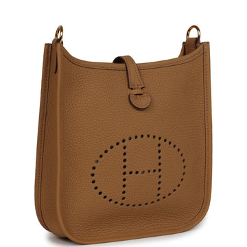 Hermes Evelyne TPM Biscuit Clemence Gold Hardware