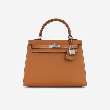 Hermès Hermès - Kelly 25 - Gold Epsom - PHW - 2024 - Unused
