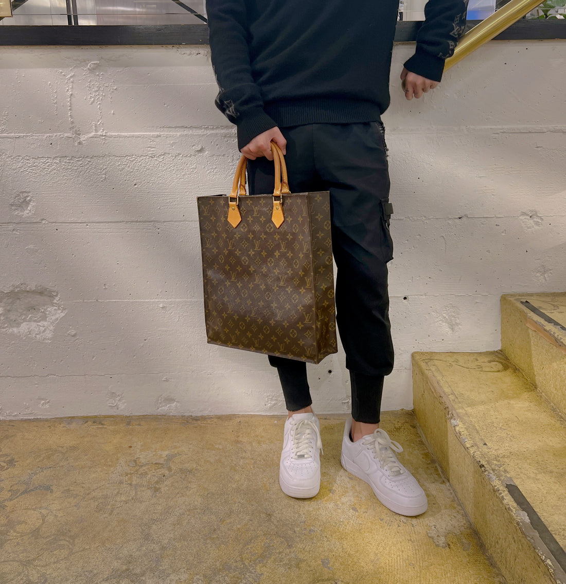 Louis Vuitton Sac Plat Handbag Year 2002