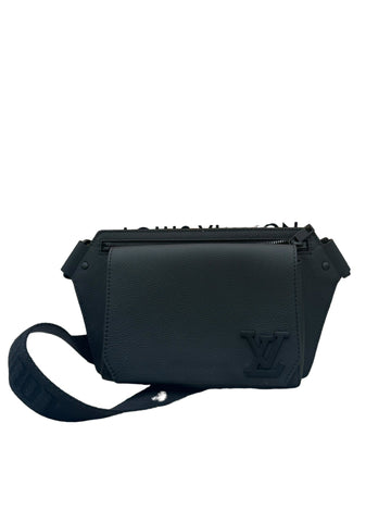 LOUIS VUITTON - Sling Bum Bag Black Leather