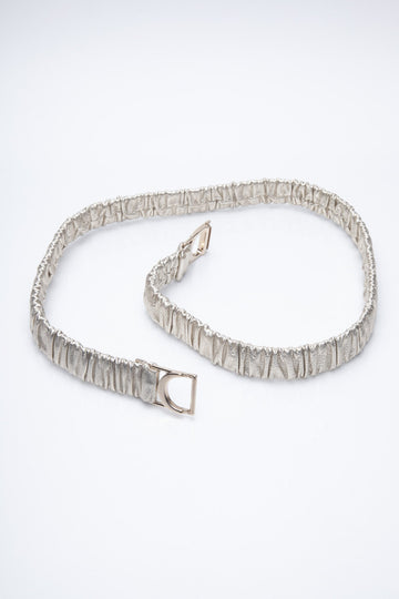 DIOR 30 Montaigne Gold Leather Belt