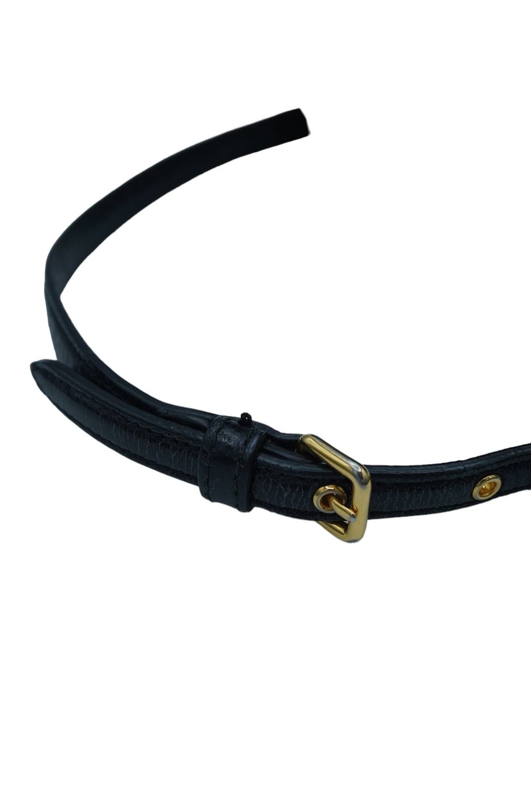 MIU MIU - Black Camera Crossbody Bag