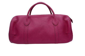 HERMÈS - Polochon Satchel Chevre Mysore 38