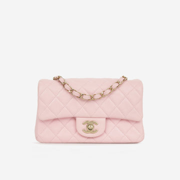 Chanel Chanel - Mini REStangular - Pink Lambskin CSHW -