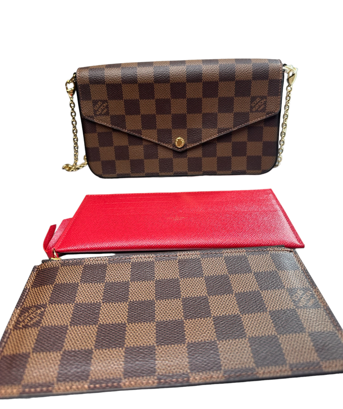 LOUIS VUITTON - Felicie Pochette Damier
