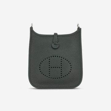 Hermès - Evelyne TPM - Vert Fonce Clemence PHW - Brand New - 2024
