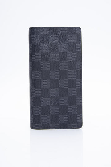 LOUIS VUITTON Brazza Damier Graphite Canvas Wallet
