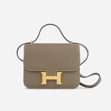 Hermès Constance 18 Etoupe Epsom GHW (NWT)