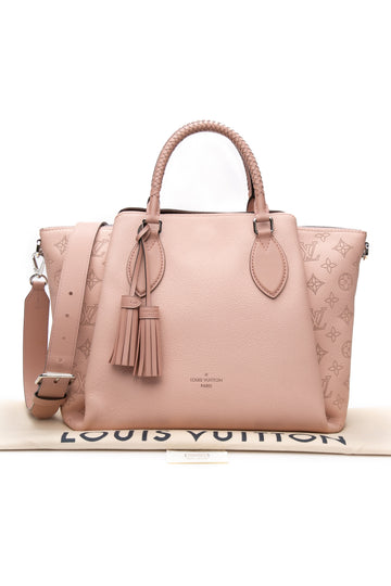 LOUIS VUITTON Magnolia Haumea Mahina Leather Bag