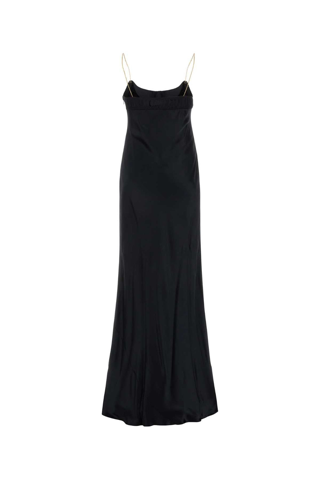 MIU MIU Elegant Stain Long Dress for Women - SS24