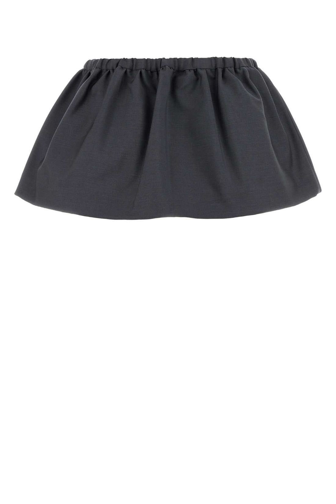 MIU MIU Elegant Mohair Blend Mini Skirt for Women