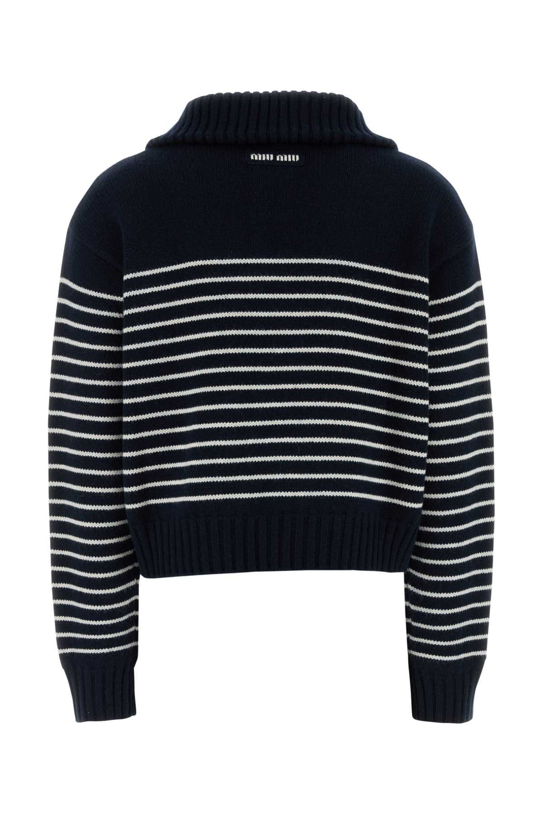 MIU MIU Embroidered Cashmere Sweater for Women