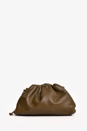 Bottega Veneta Dark Green Mini Pouch CroESbody