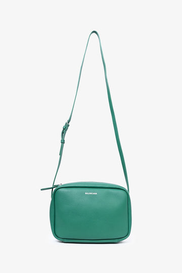 Balenciaga Green Leather 'Everyday' CroESbody Bag