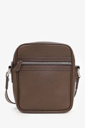 Louis Vuitton 2010 Brown Taiga Leather Dimitri MeESenger Bag