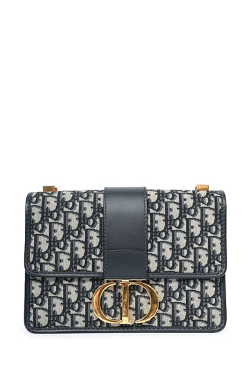 Christian Dior Canvas Oblique Leather 30 Montaigne Crossbody