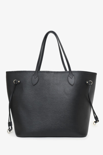 Louis Vuitton 2013 Black Epi Leather Neverfull MM Tote with Pouch