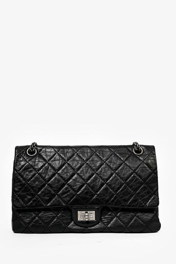 Chanel™ 2010 Black Lambskin ReiESue 226 Shoulder Bag
