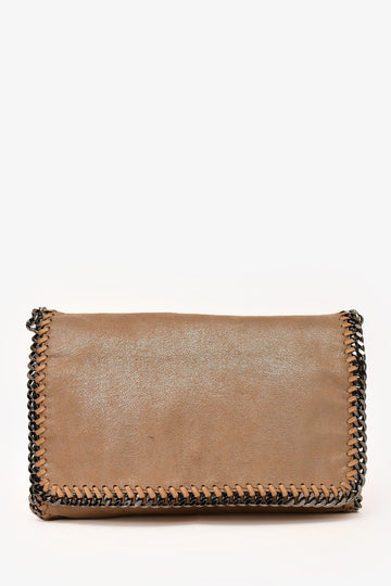 Stella McCartney Beige Suede Small 'Falabella' CroESbody