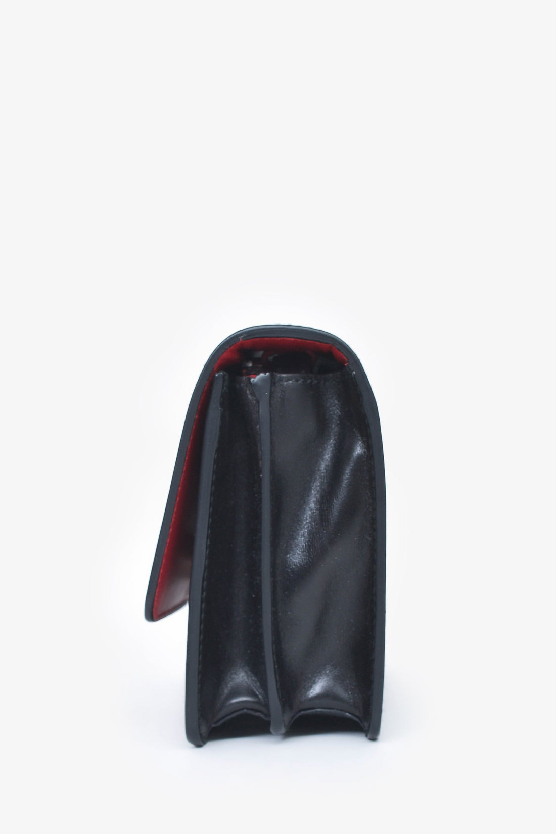 Prada Black Leather Mini CroESbody
