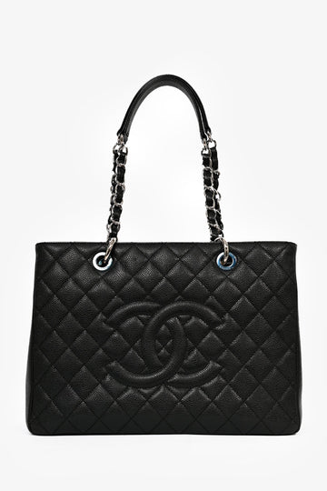 Chanel™ 2012-13 Black Caviar Grand Shopping Tote
