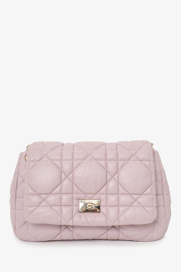Christian Dior 2015 Lilac Cannage Milly La Foret Chain Flap